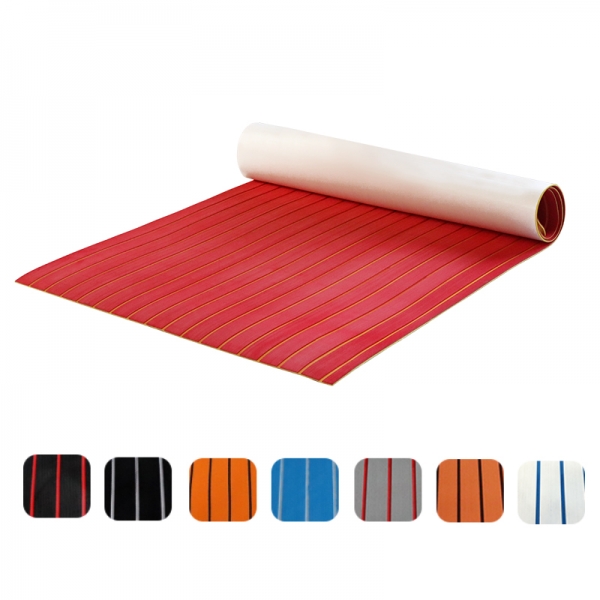 新款双色红+黄EVA防滑垫